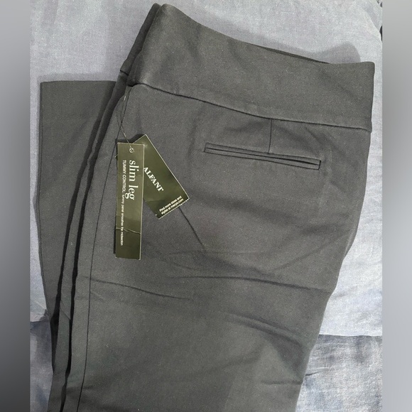 Alfani - Women’s Slim Fit Navy Pants - with Tummy Control - NWT - Picture 1 of 5
